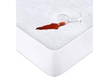 Utopia Bedding Protector Colchón 135 x 190 x 40 cm Impermeable, Certificación Oeko-Tex Funda Colchón, Cubre Colchón Transpirable, Elástico En Todo El Contorno